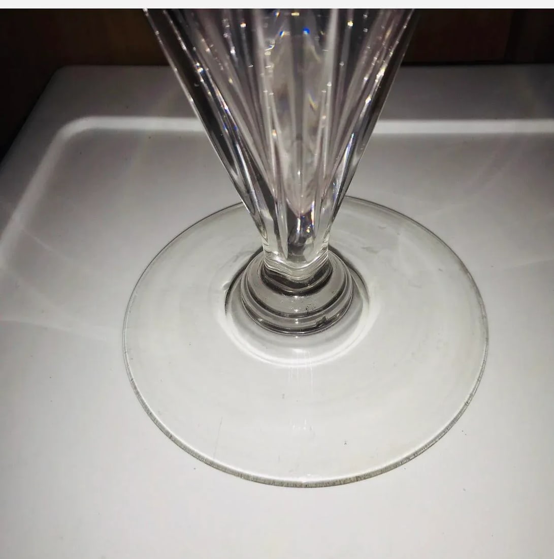 Antique Steuben Purple to Clear Art Glass Vase Grotesque - 3