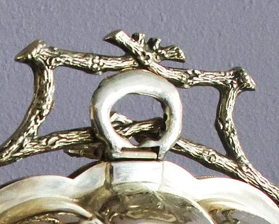 Early 20th Century Shell-Shaped Hinged Silver-Plated Biscuit Box - 3