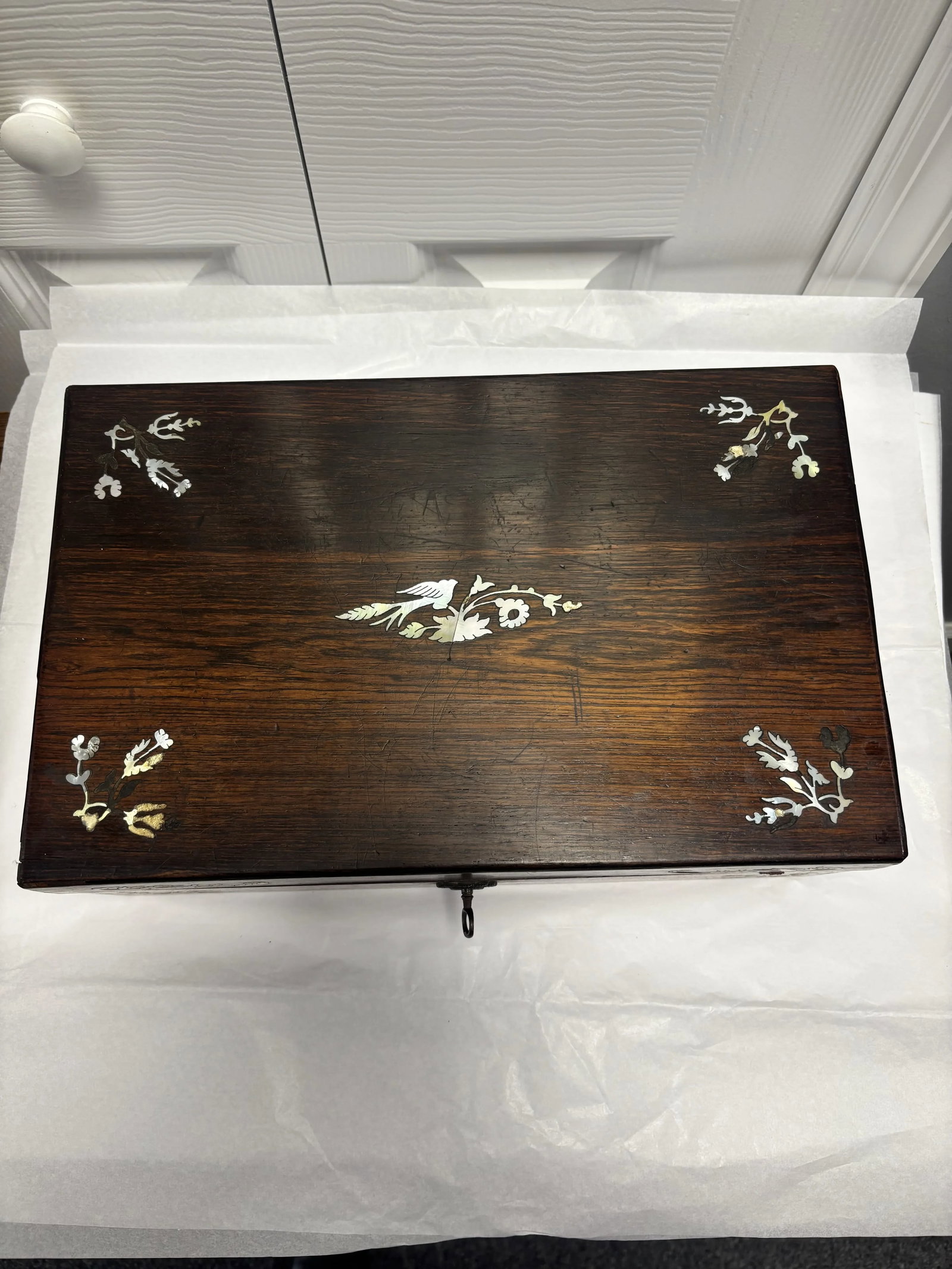 Victorian Stationery Box Lap Desk - 4