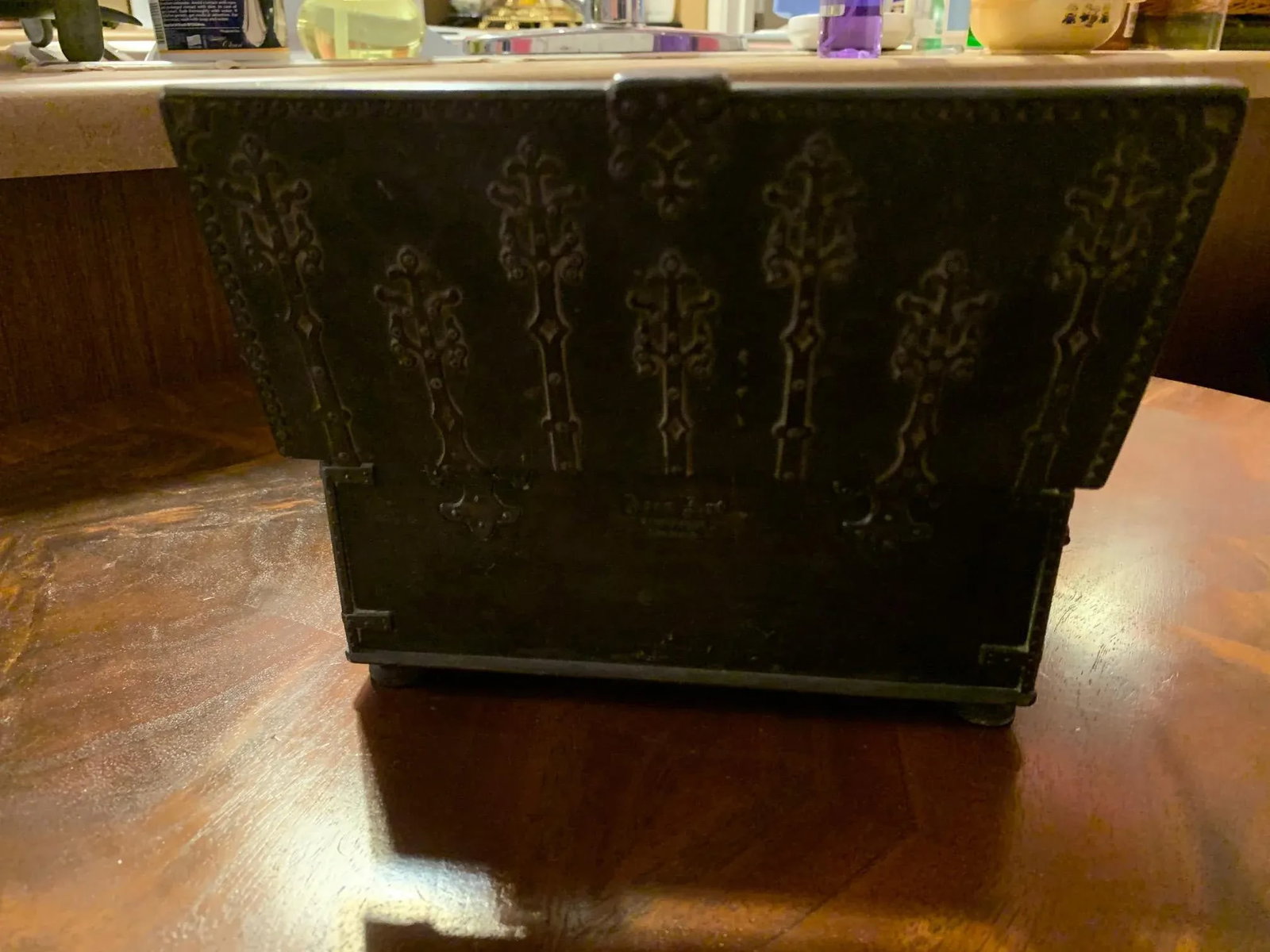Vintage Cast Iron Box - 7