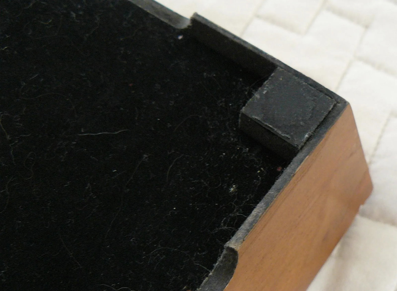 Wildwood Faux Shagreen and Wood Trays - a Pair - 10