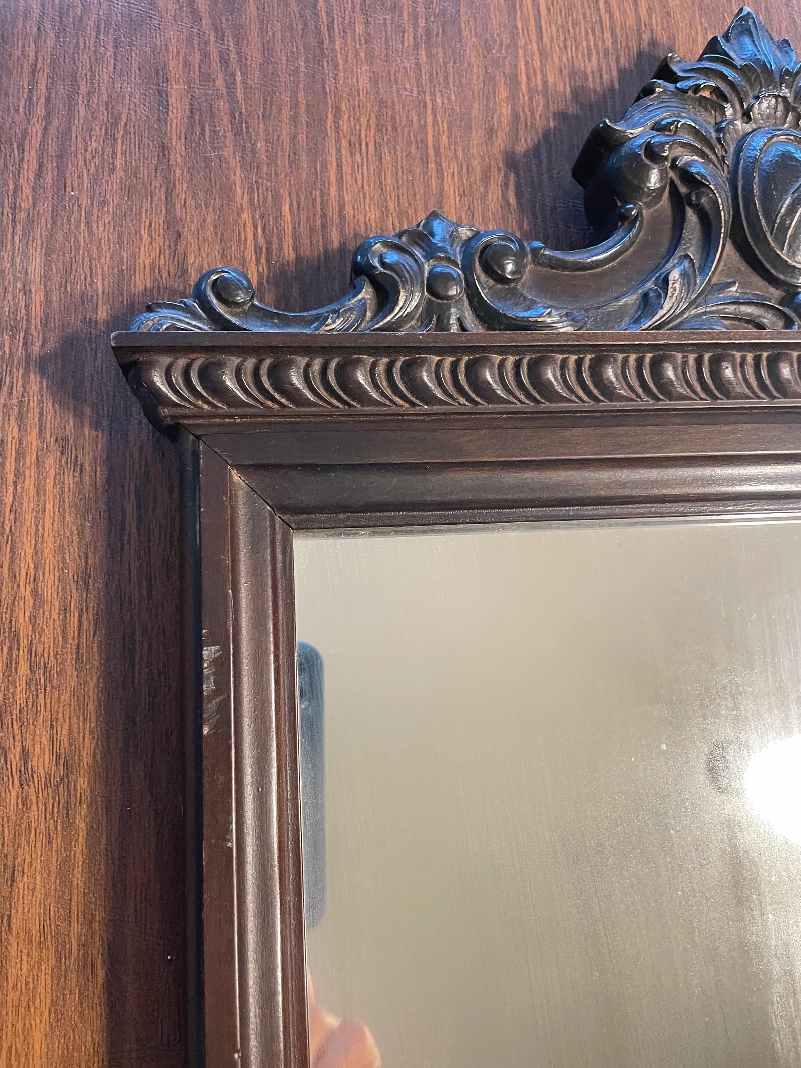 Vintage Early 1900's Mirror - 3