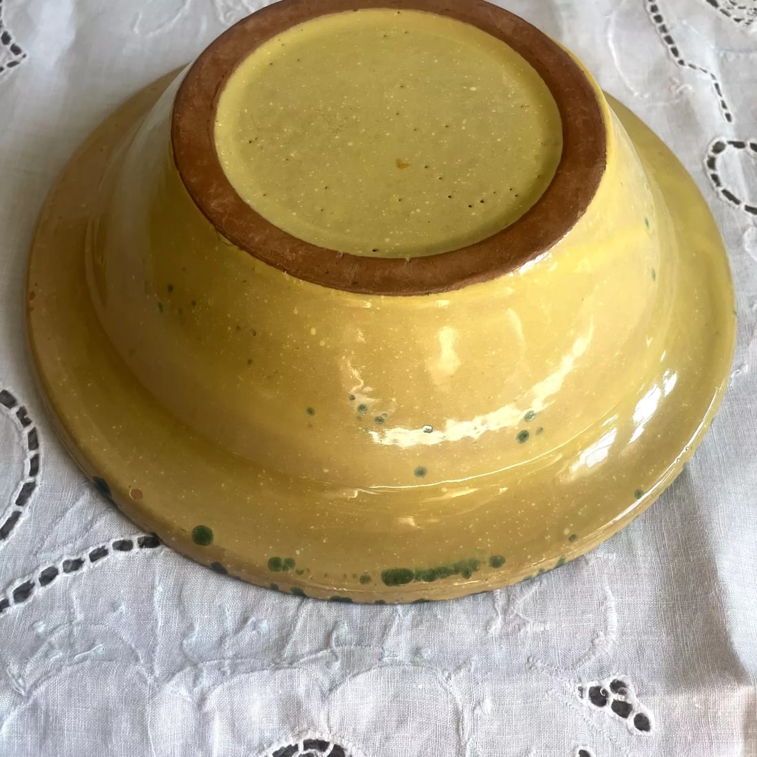 Antique Splatterware Soup Bowls- Set of 10 - 11