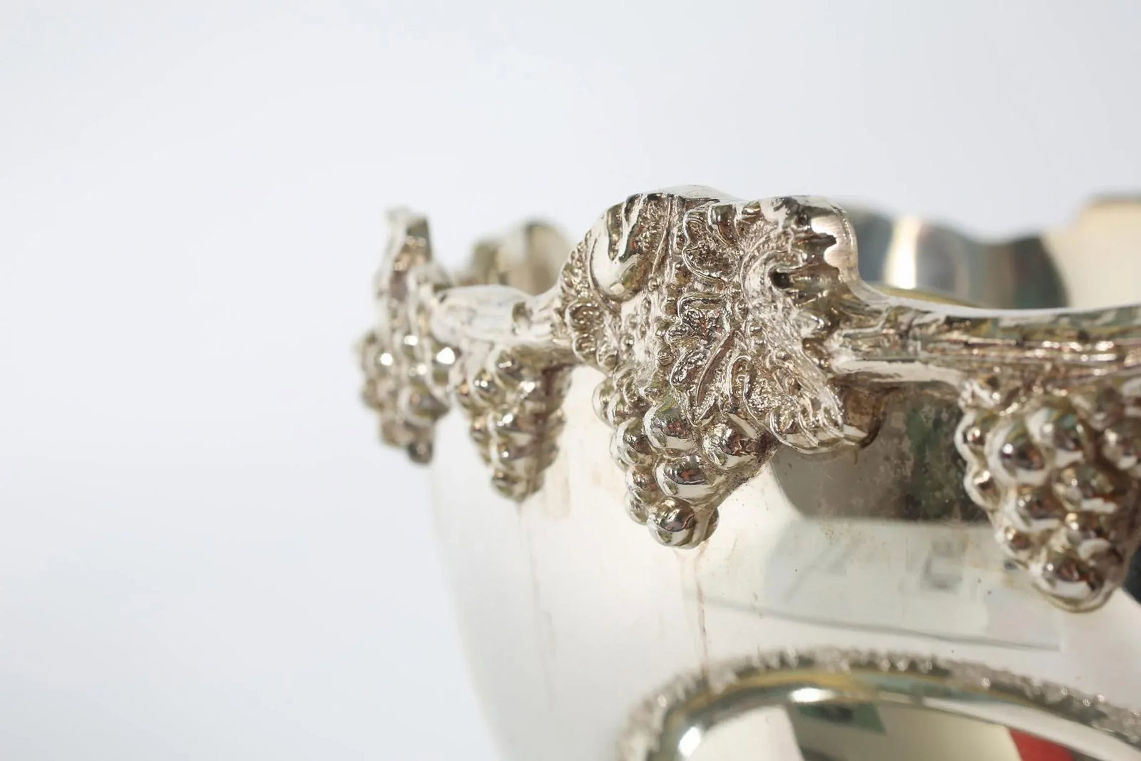 English Georgian Style Silver Plated Copper Punch Bowl Service - Set of 15 - 12