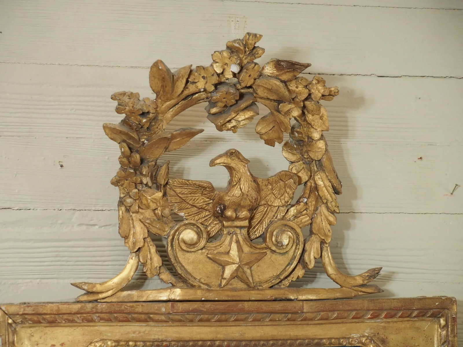 18th Century French Gilt Wood Barometer - 9