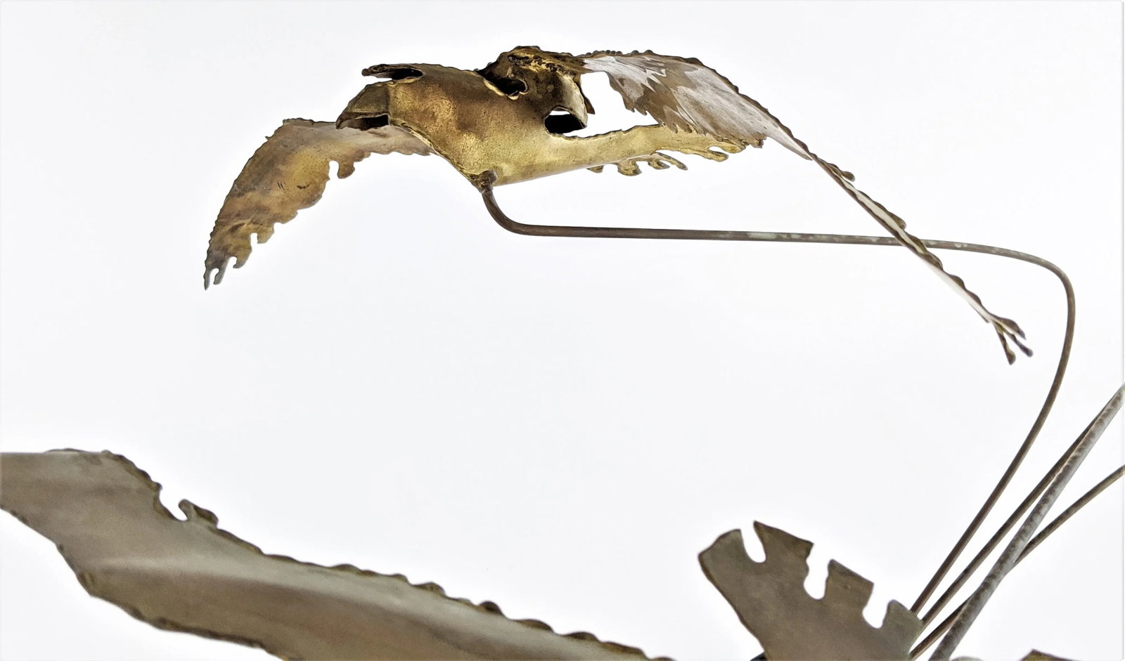 Flying Seagulls Brass Table Sculpture by Ratafia - 8