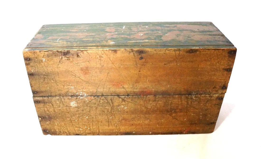 Antique Primitive Candle Box - 5