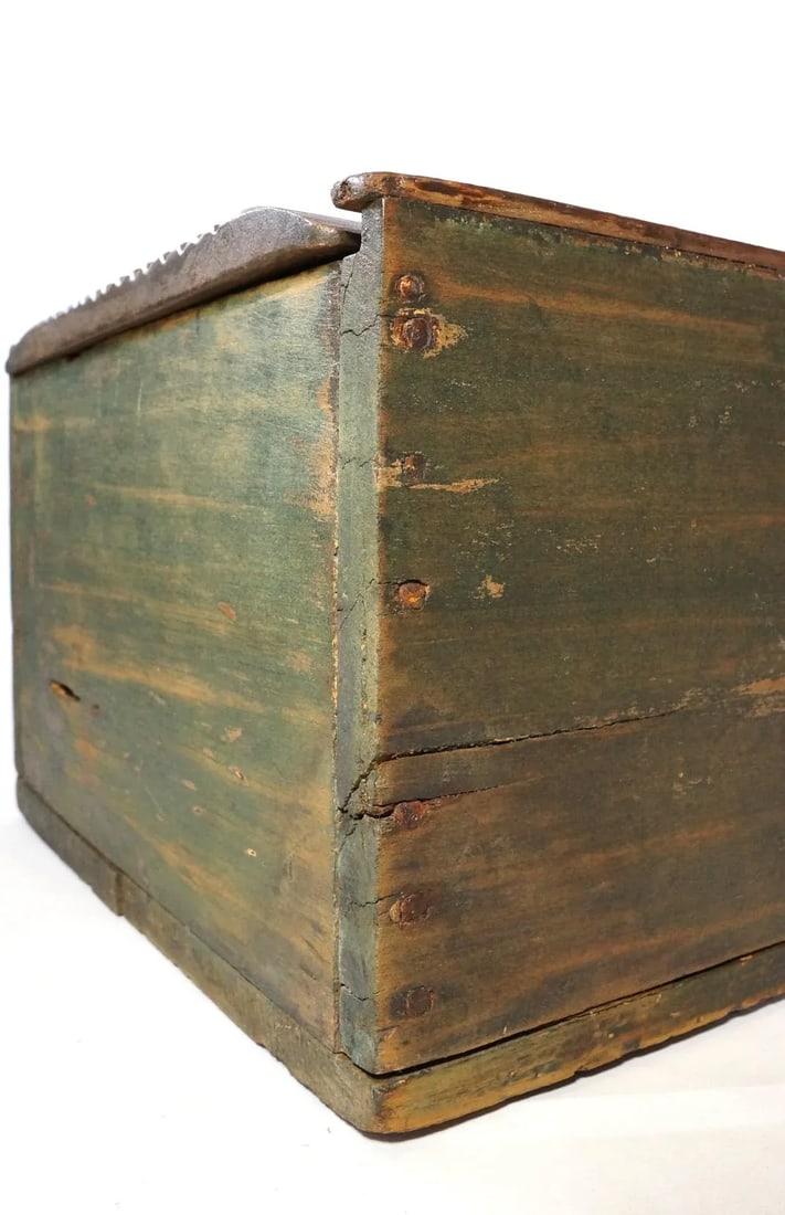 Antique Primitive Candle Box - 6