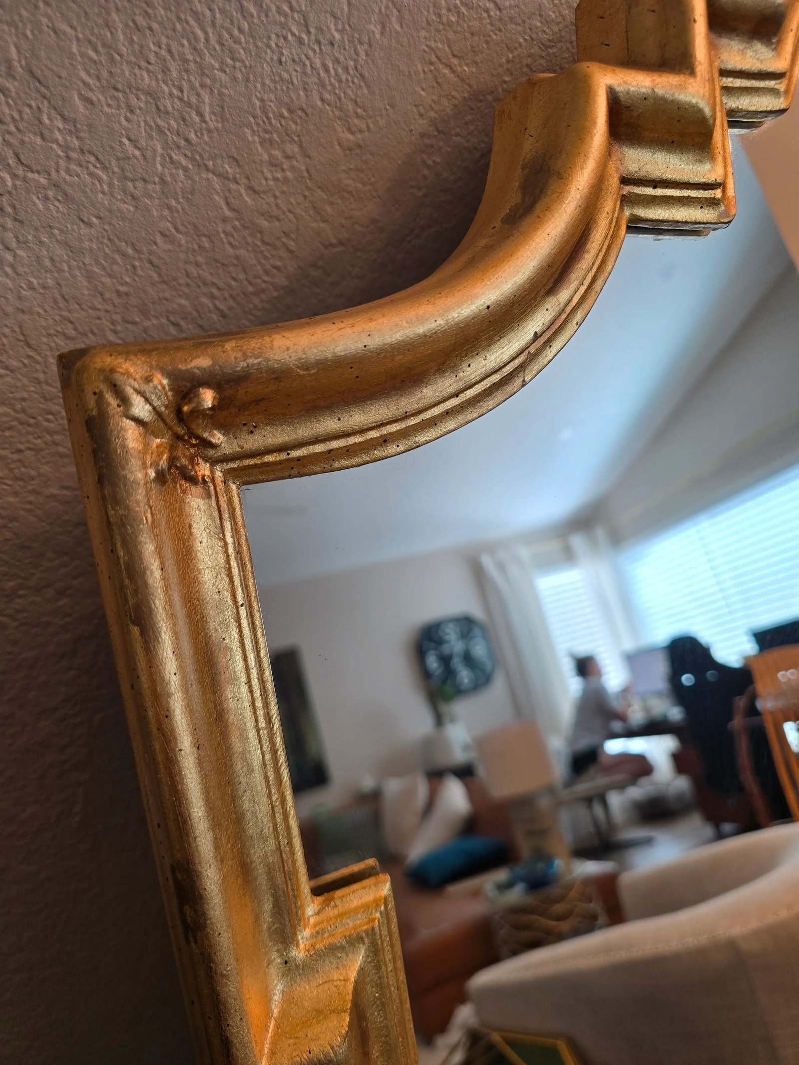 Mid 20th Century Ethan Allen Italian Hollywood Regency Style Mirror - 2