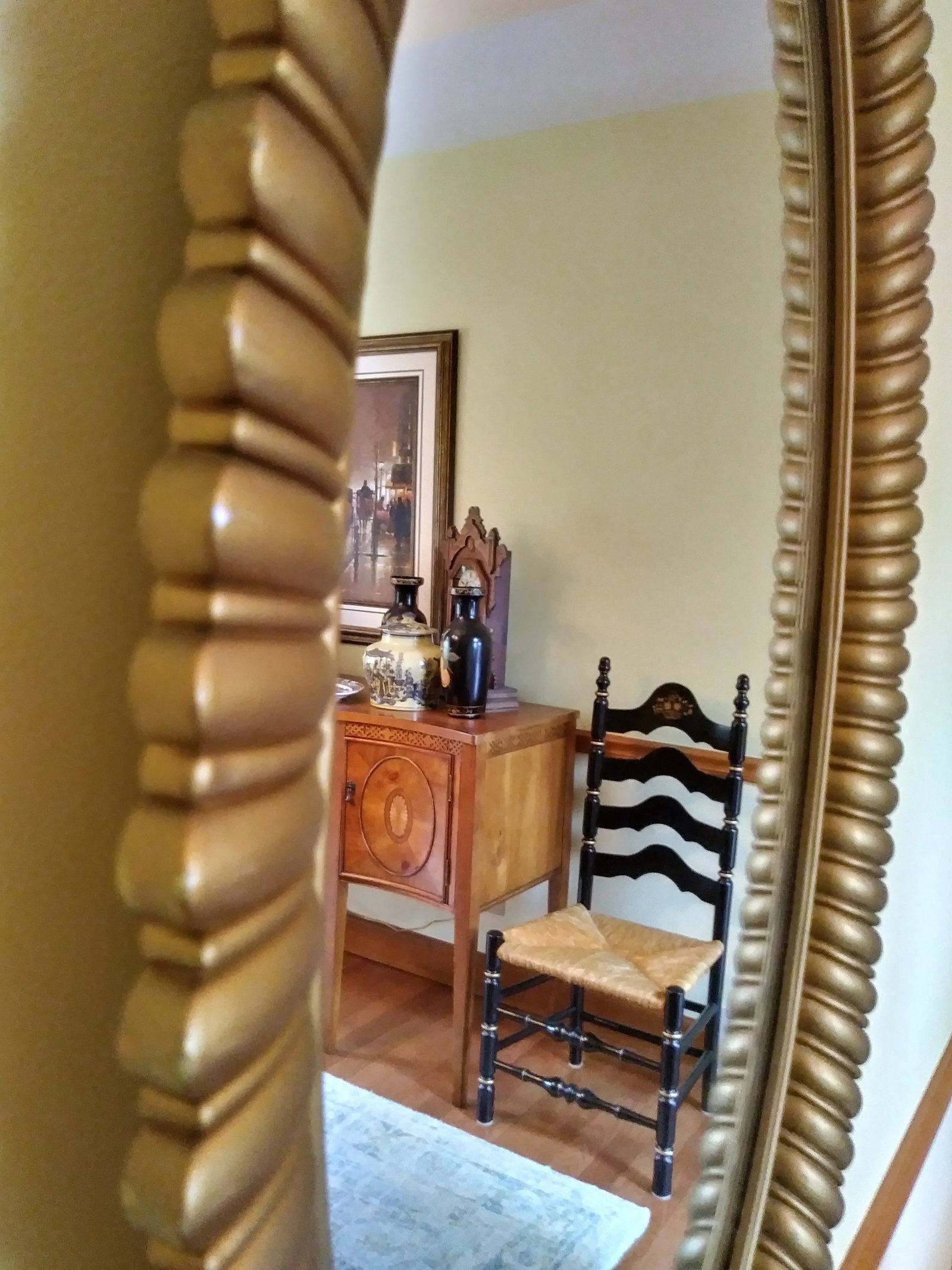 Mid 20th Century Hollywood Recency Gilt Sunflower Petal Mirror - 7