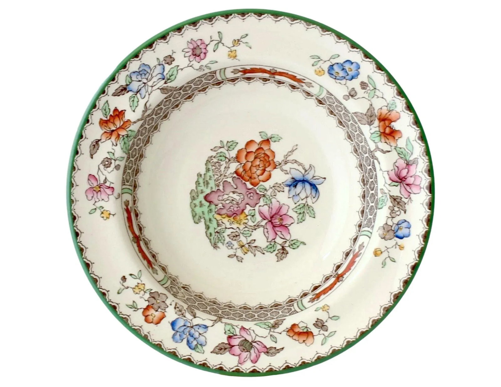 1940s Spode Soup, Salad & Dessert Set, Service for 7 - 8
