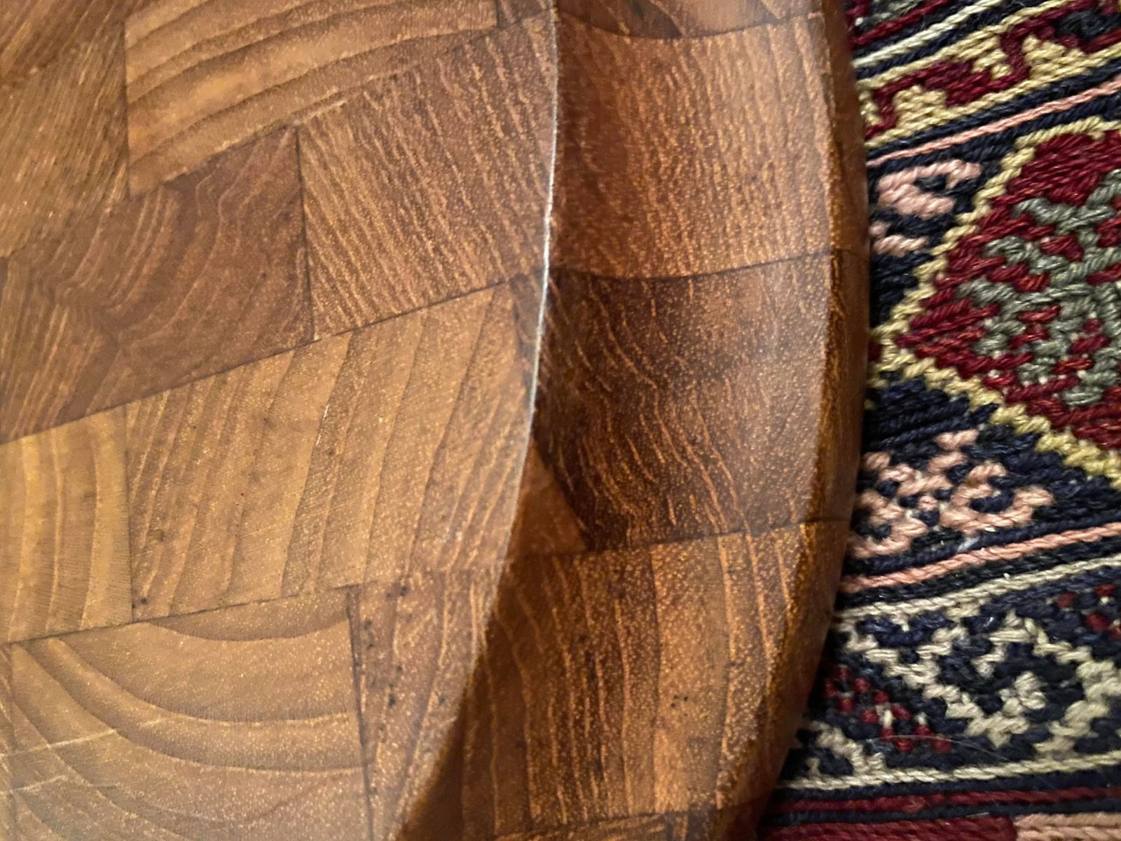 1960aEURTMs Danish Teak Hanging Carving Board - 10