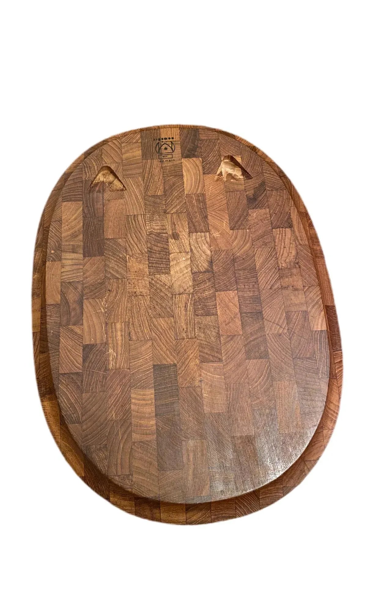 1960aEURTMs Danish Teak Hanging Carving Board - 5