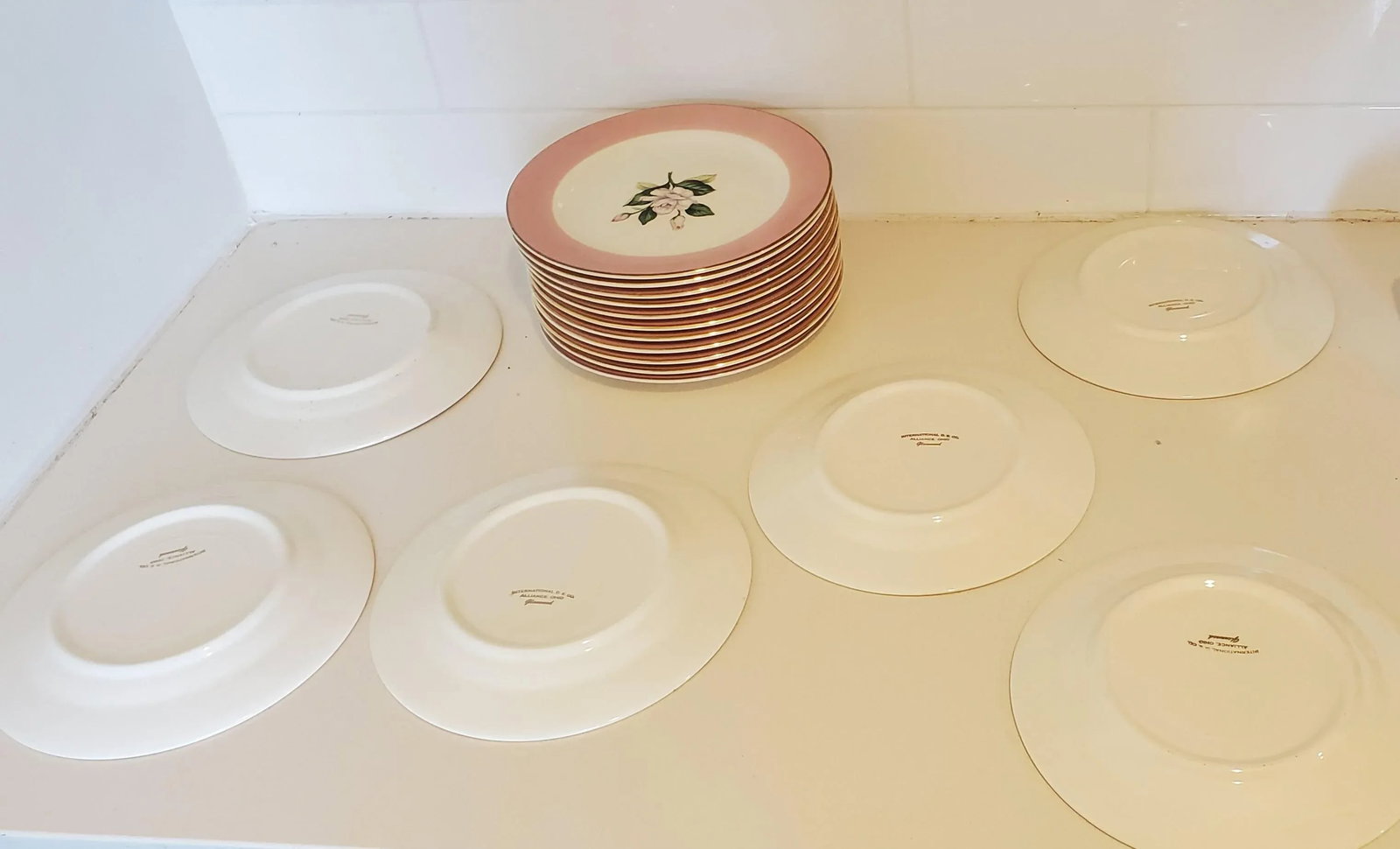 16 Dessert Dishes, Made in Usa, Vintage - 9