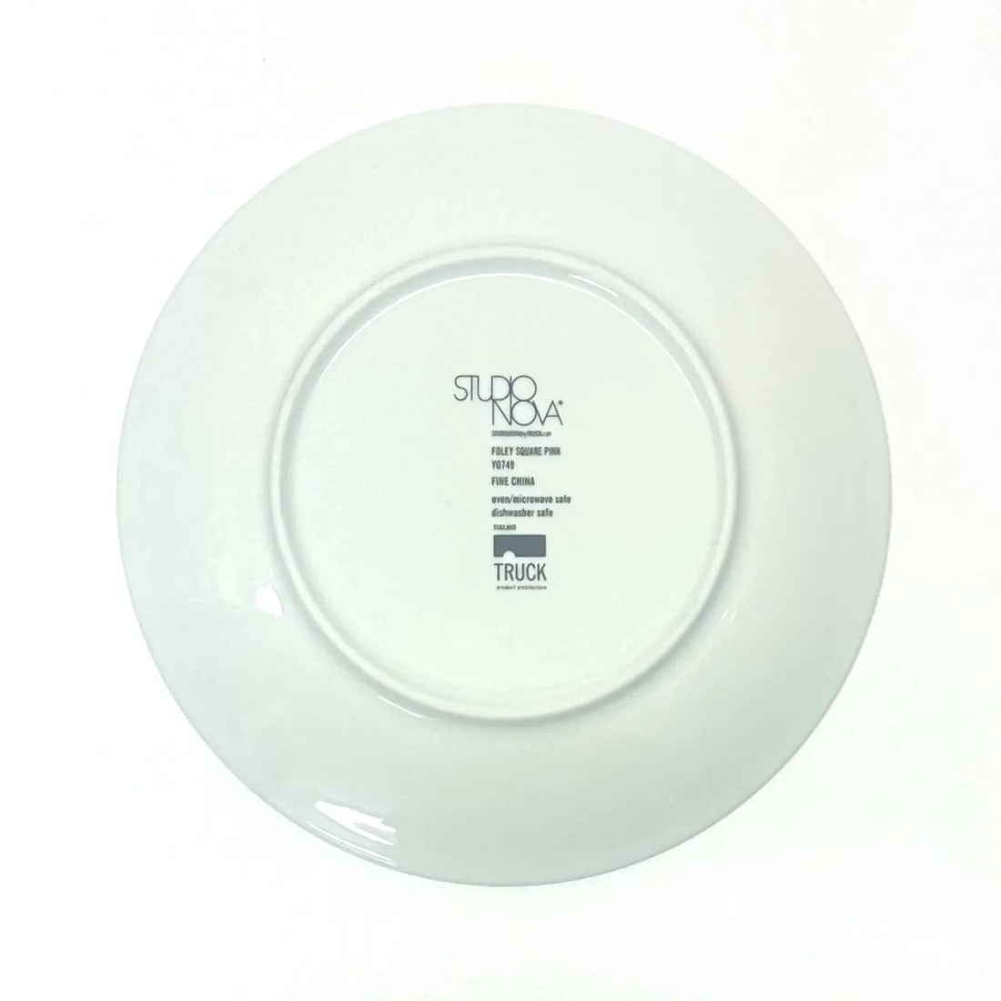 All Over Graphic Pattern Side Plates 'Foley Square Pink' by Studio Nova - Set of 4 - 6