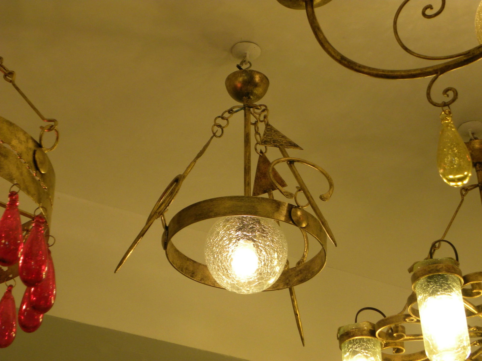 Mid-Century Modern Style Chandelier - 4
