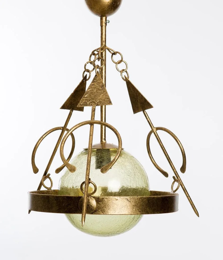 Mid-Century Modern Style Chandelier - 9