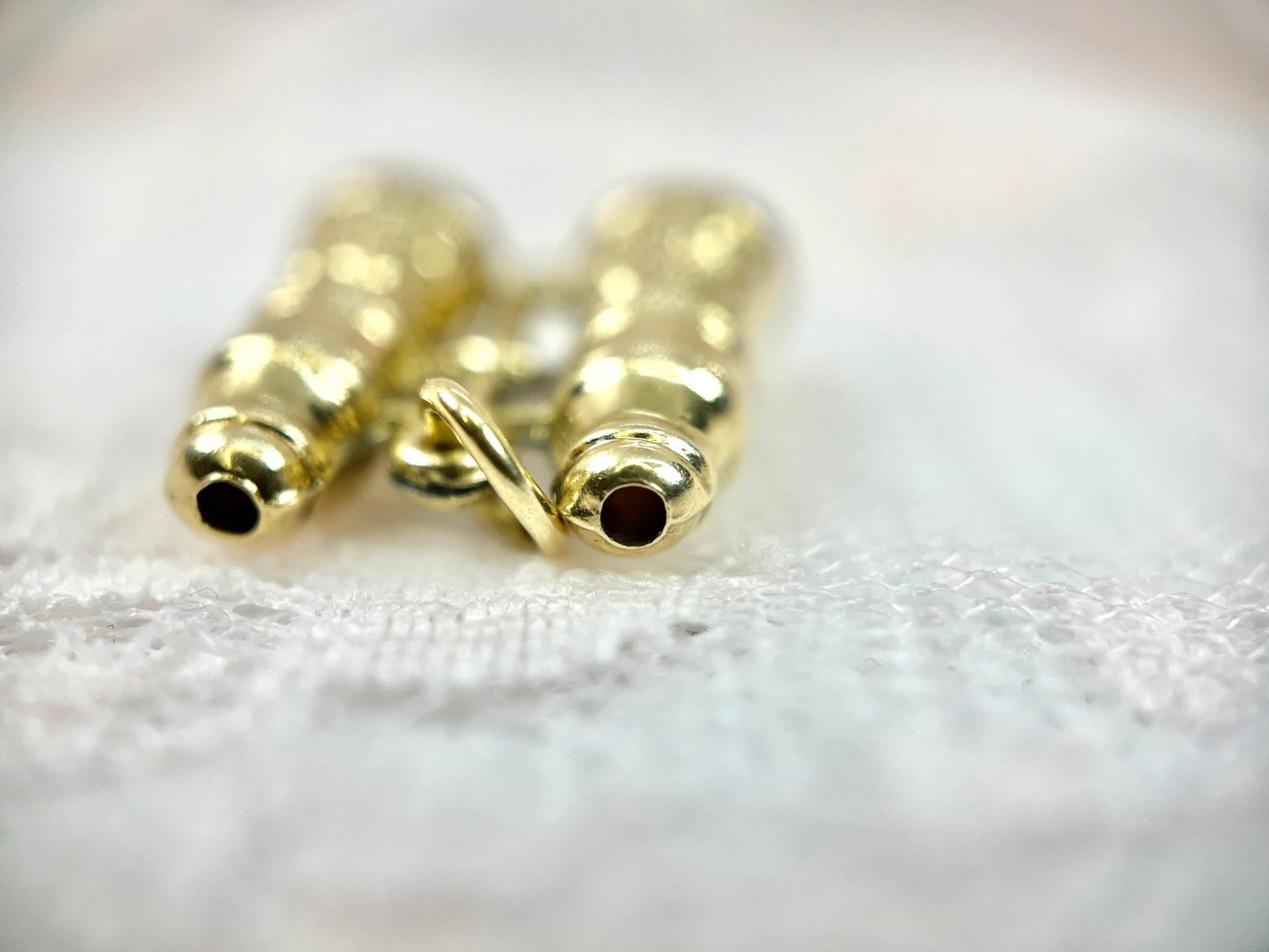 1960s Vintage Gold Binoculars Charm, 14k - 7
