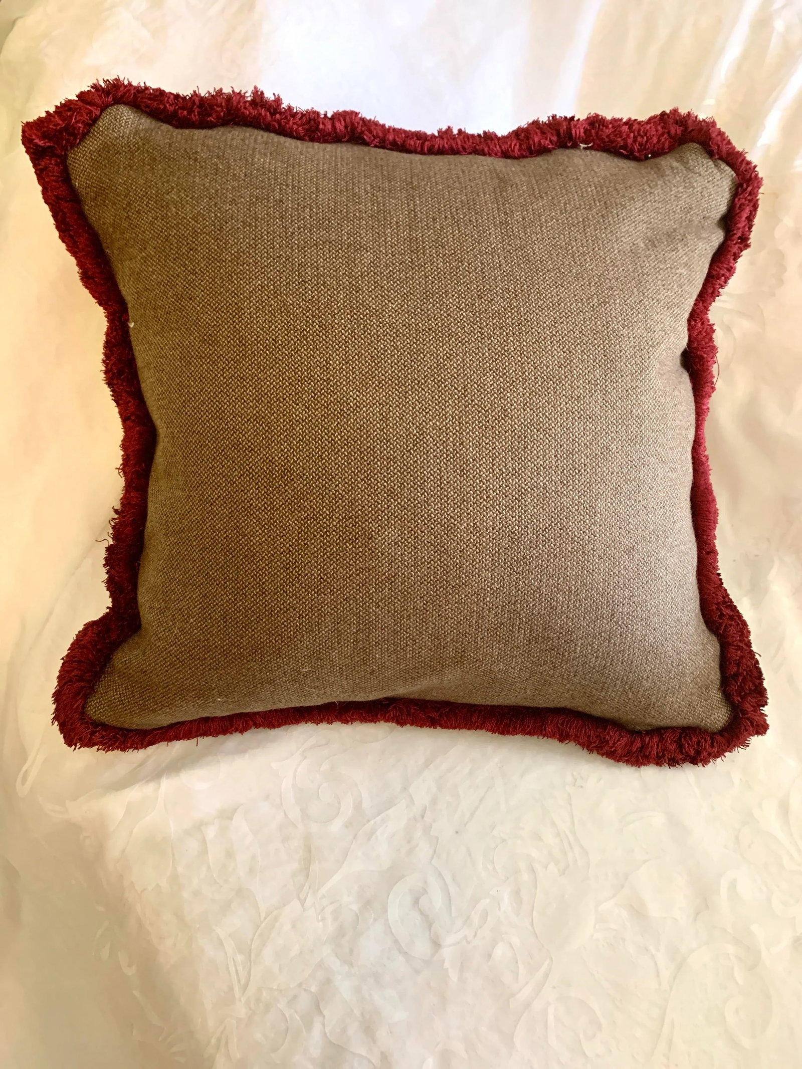 Vintage Ralph Lauren Guinevere Aragon Medieval Floral & Animal Print Decorative Pillow - 8