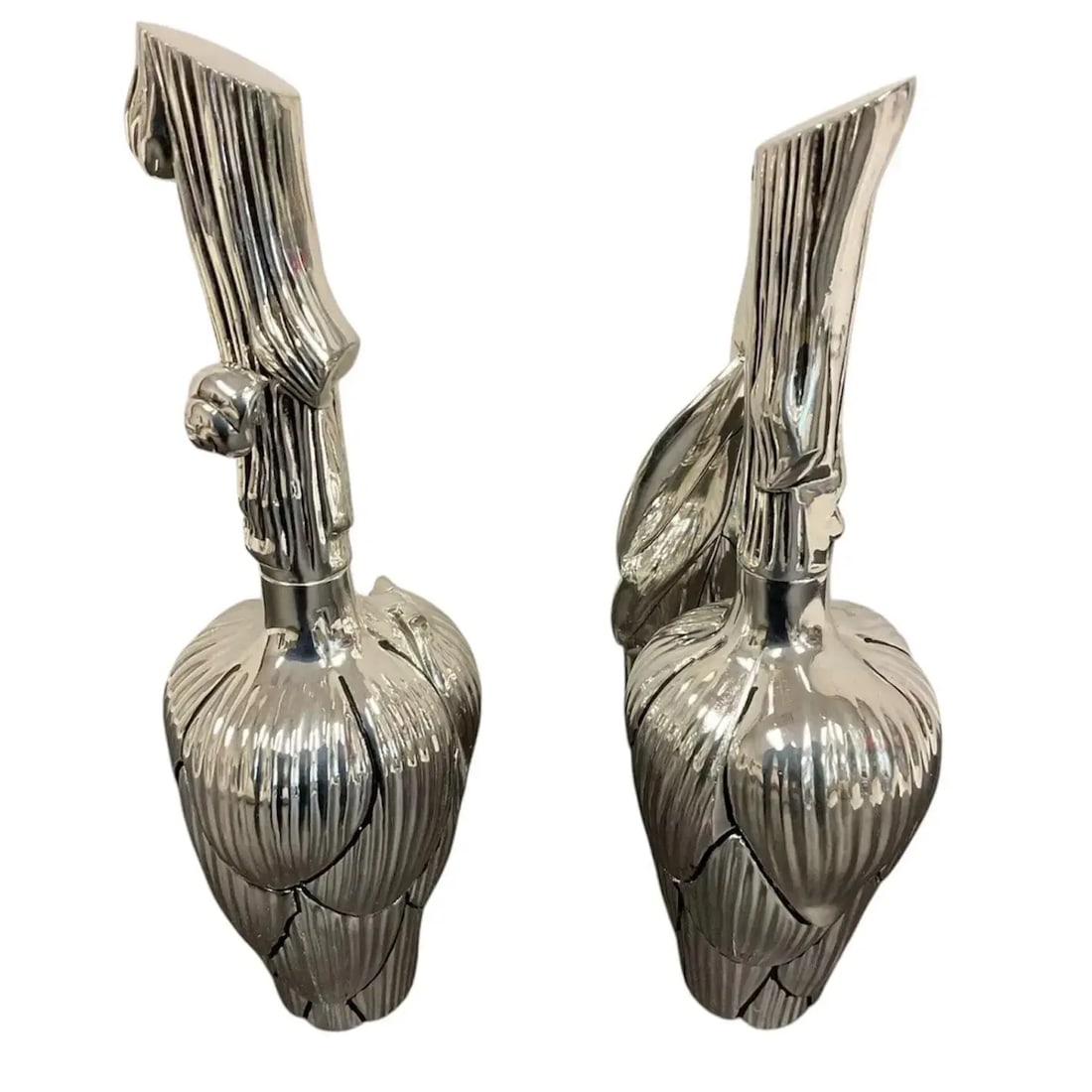 After Missiaglia Silverplate Artichoke Salt and Pepper - 3