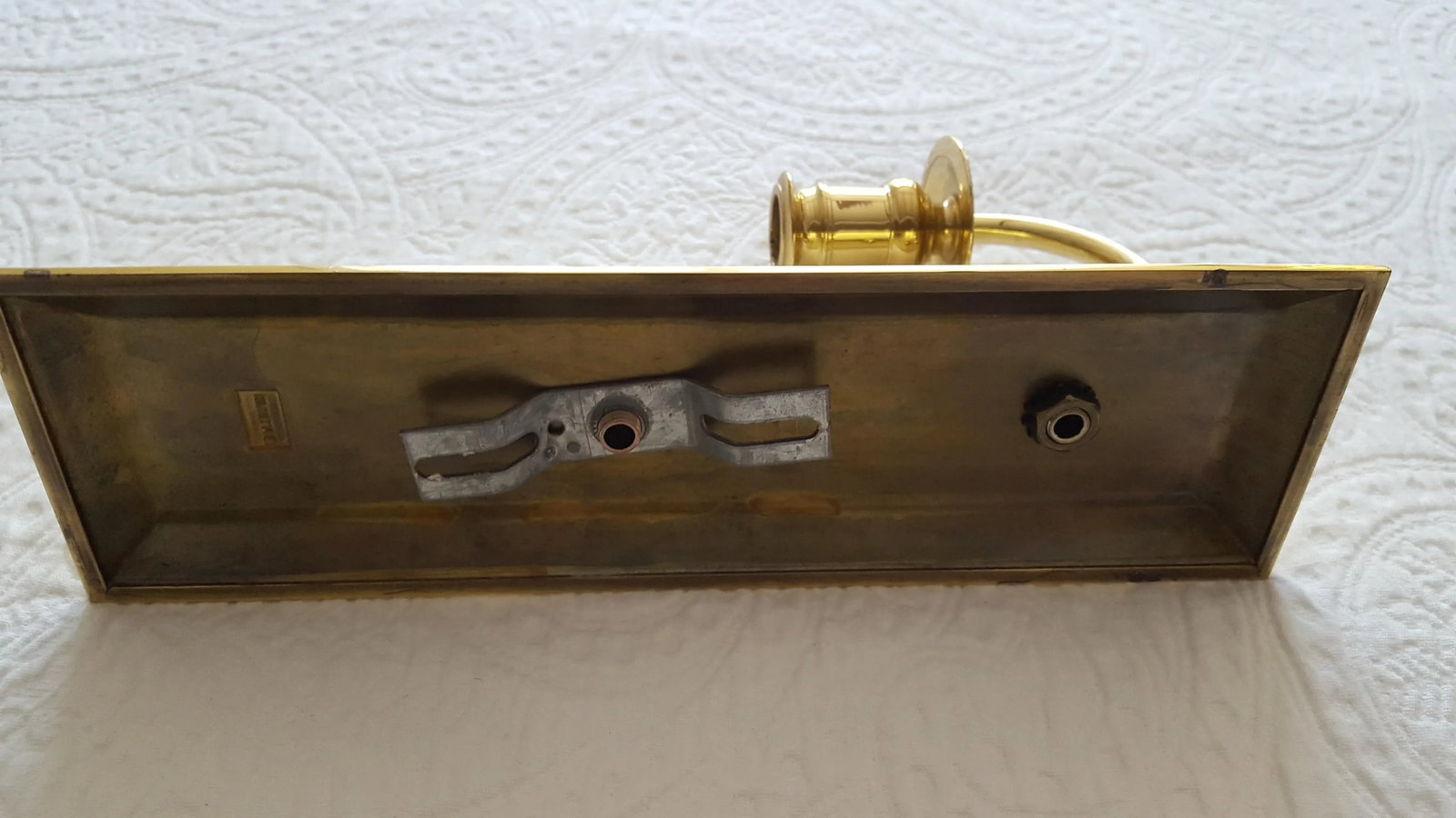 1990s Baldwin Brass Sconce - 4