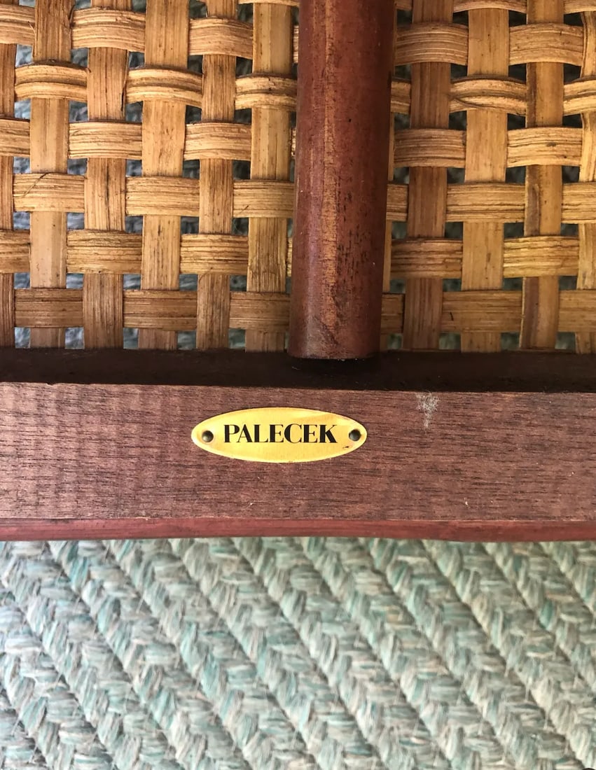 1990s Palecek Ralph Lauren Style Rattan Patio Armchair - 8