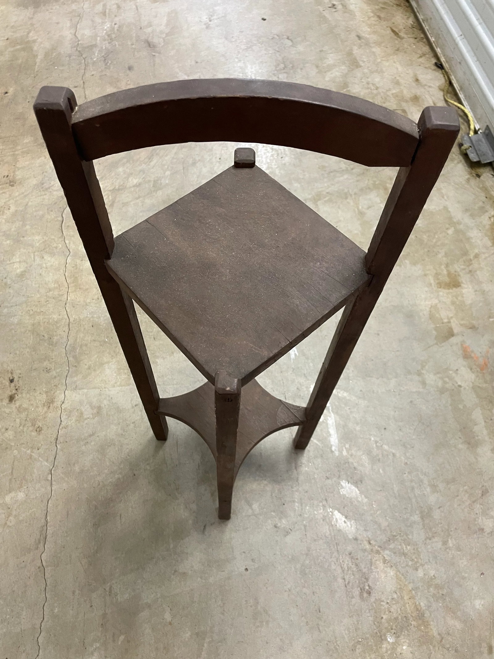 Antique Wooden Plant Stand - 2