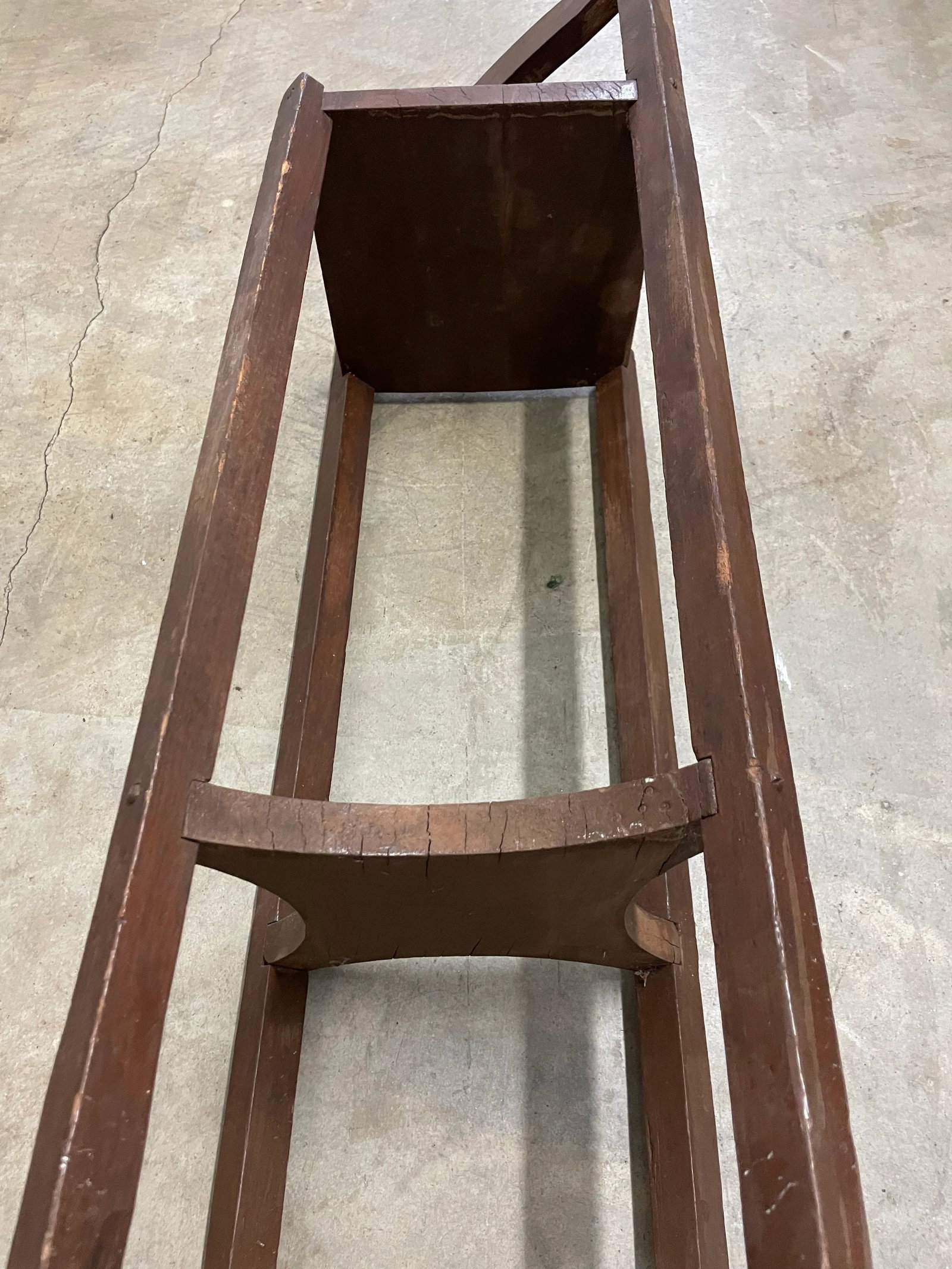 Antique Wooden Plant Stand - 5