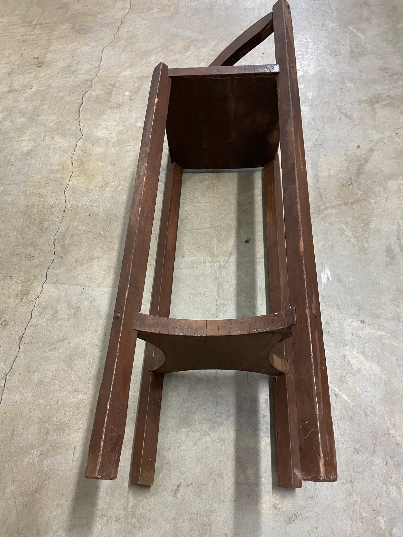Antique Wooden Plant Stand - 6