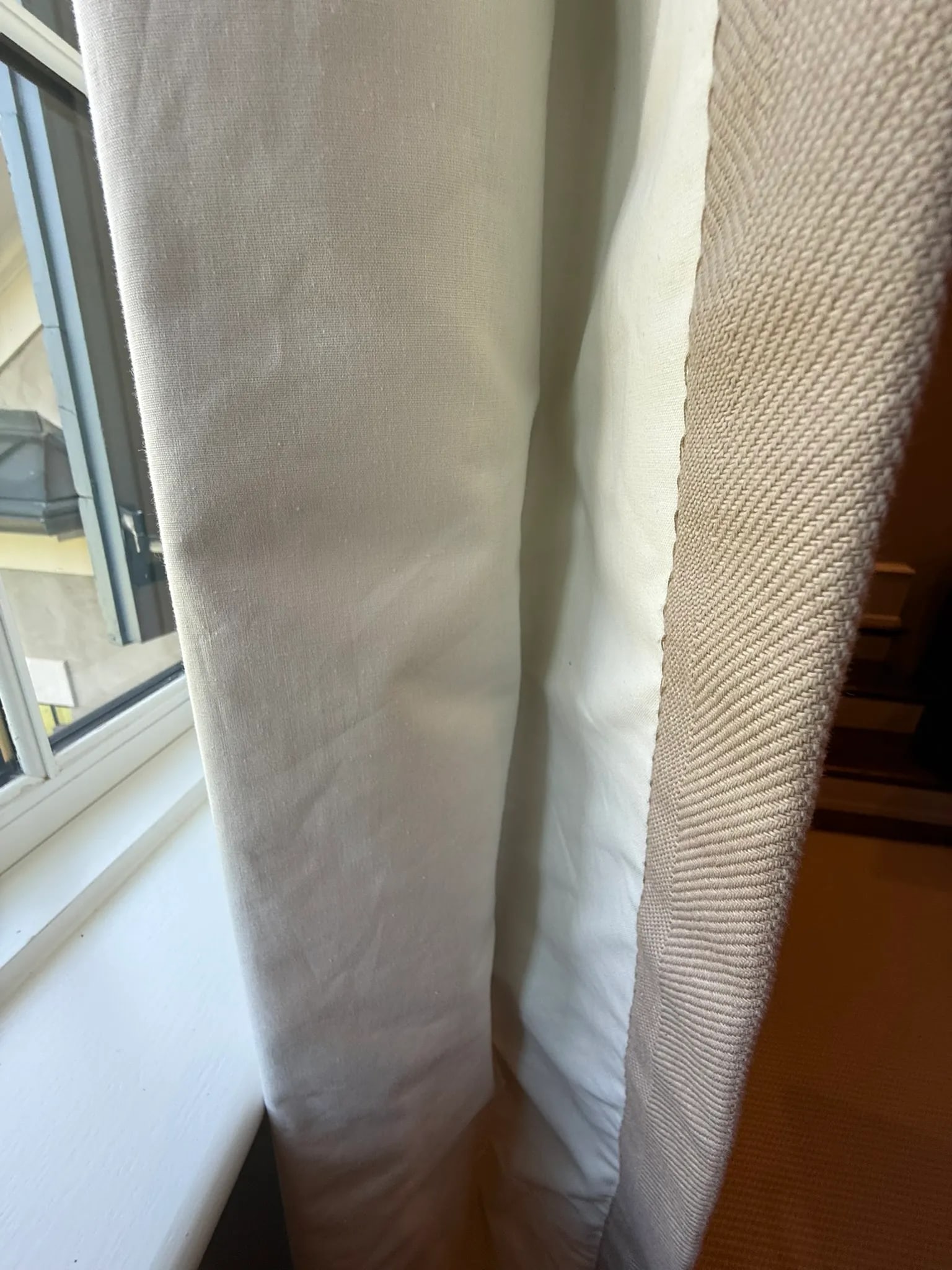 Schumacher Minzer Cotton Stripe Curtain Panels - Set of 2 - 4