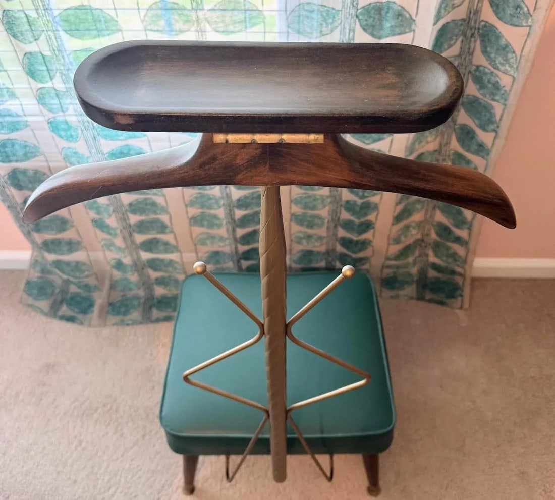 1960s Vintage Valet Dressing Chair - 2