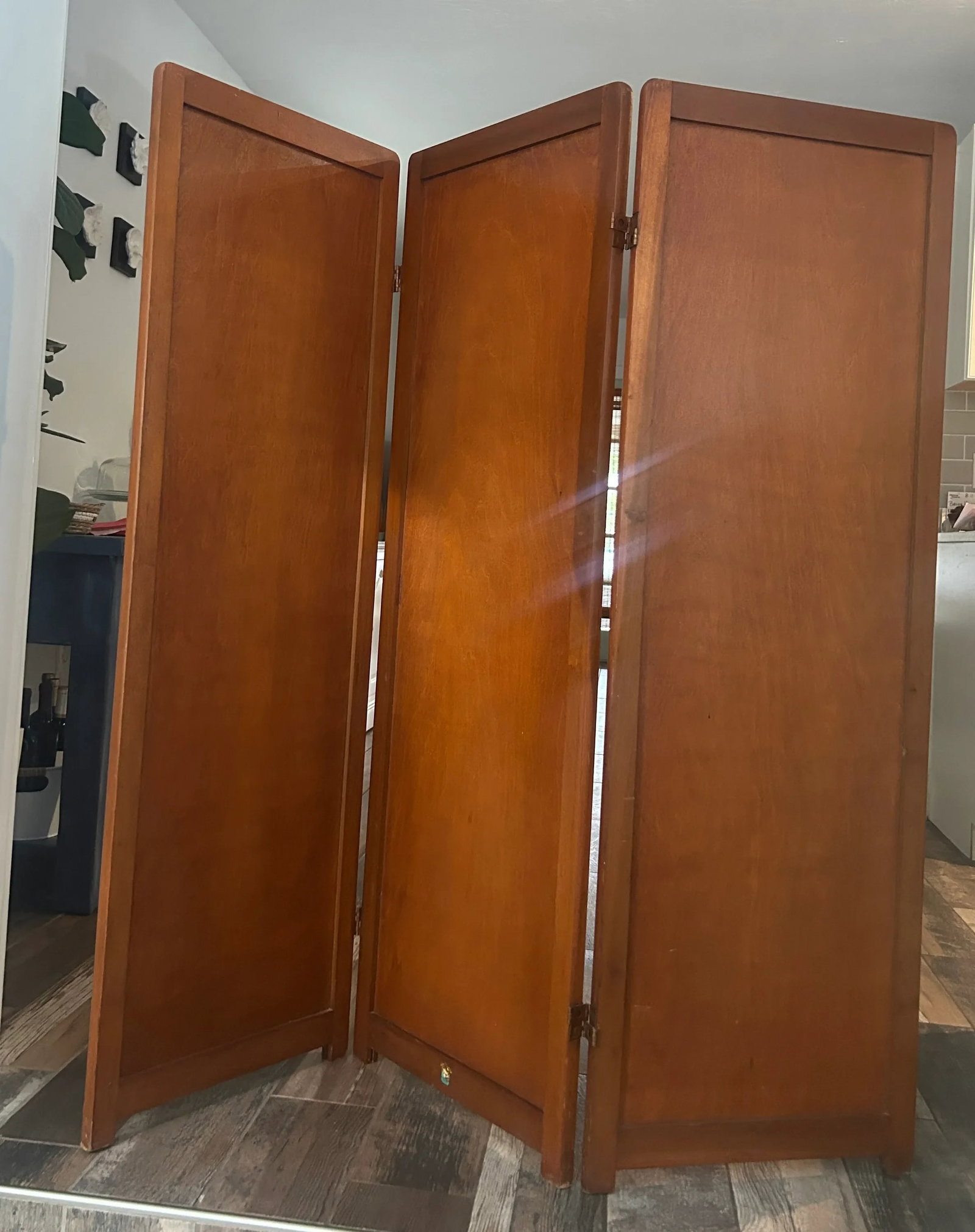 Vintage Wood Childs Room Divider - 2