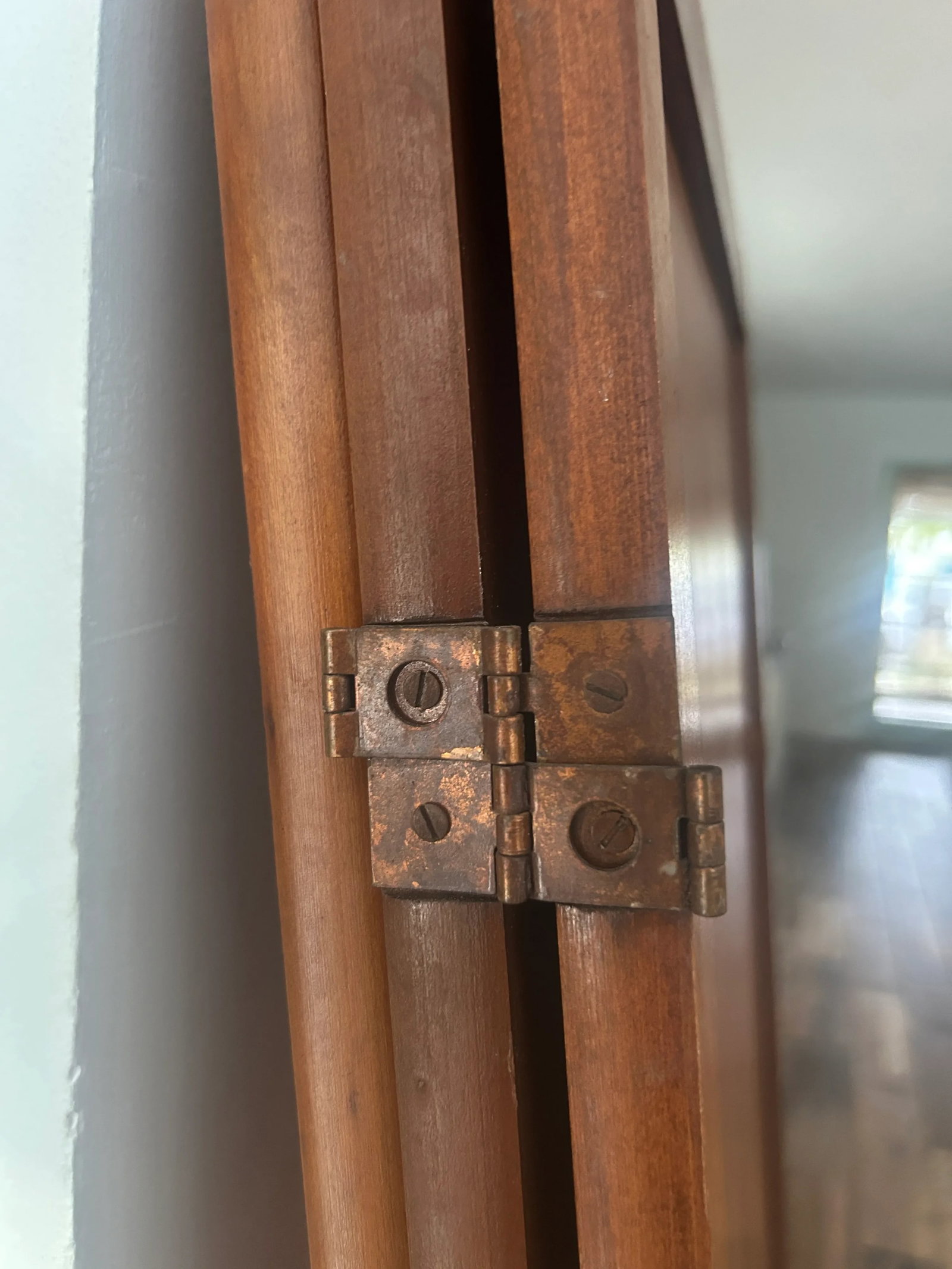 Vintage Wood Childs Room Divider - 3