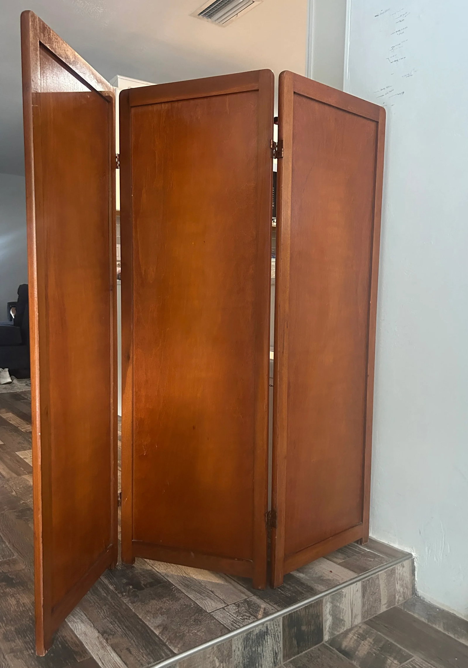 Vintage Wood Childs Room Divider - 4