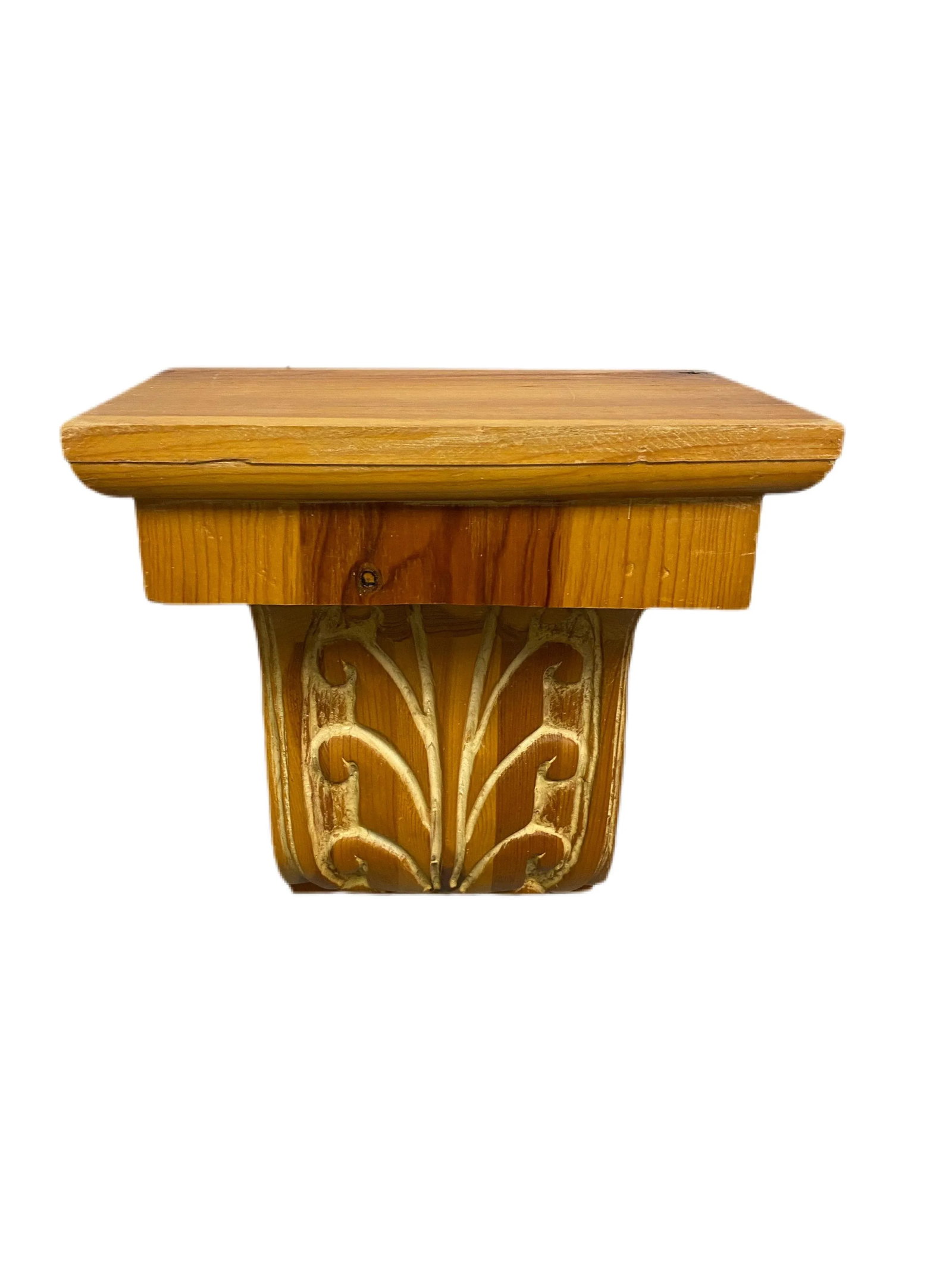 1980's Tradition Knotty Pine Corbels - a Pair - 2