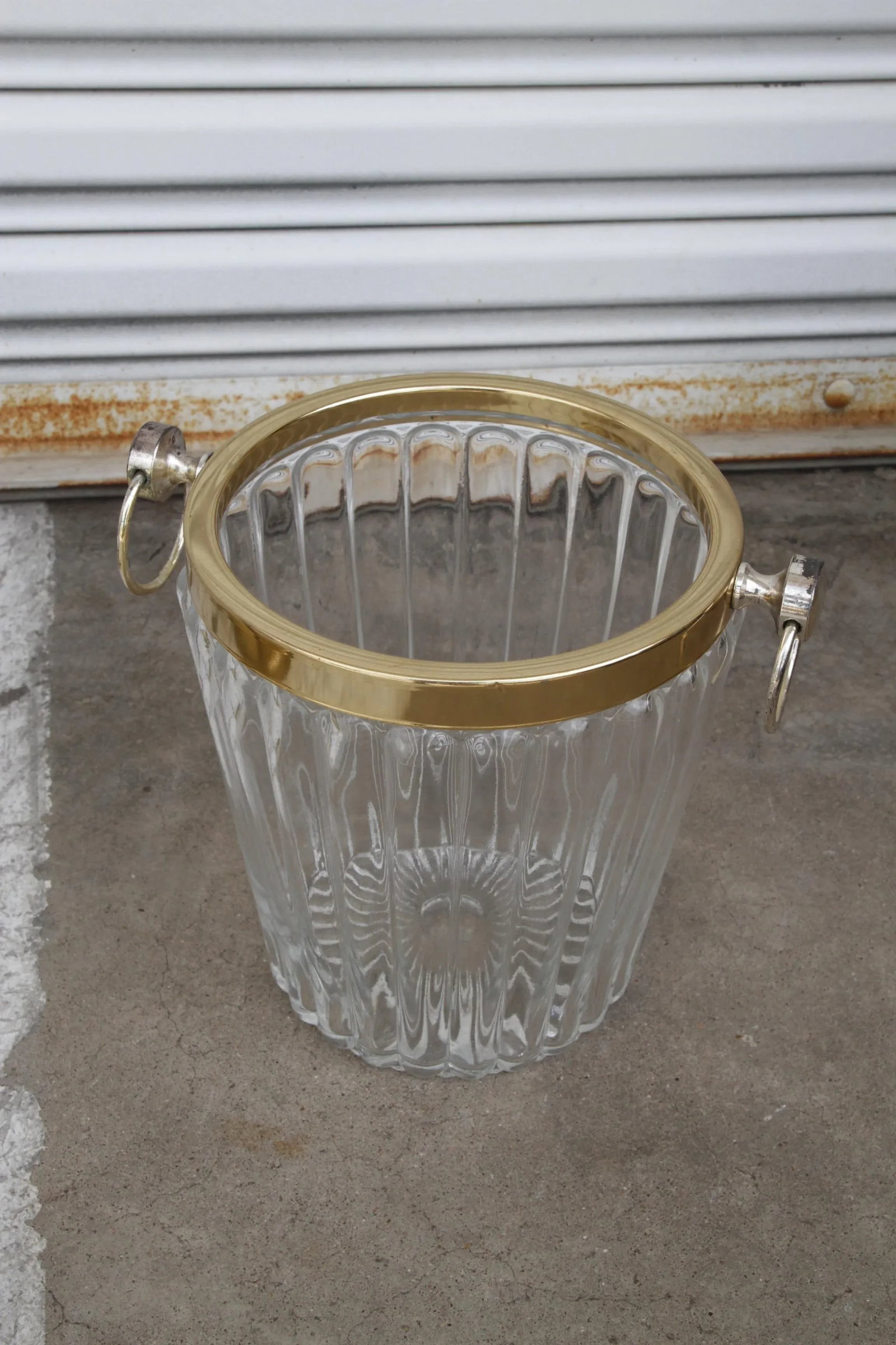 Mid 20th Century Brass Champagne & Ice Bucket Stand - 11