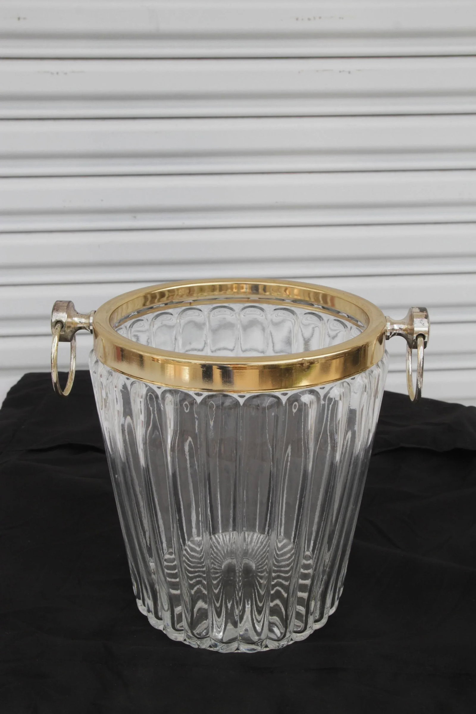 Mid 20th Century Brass Champagne & Ice Bucket Stand - 5