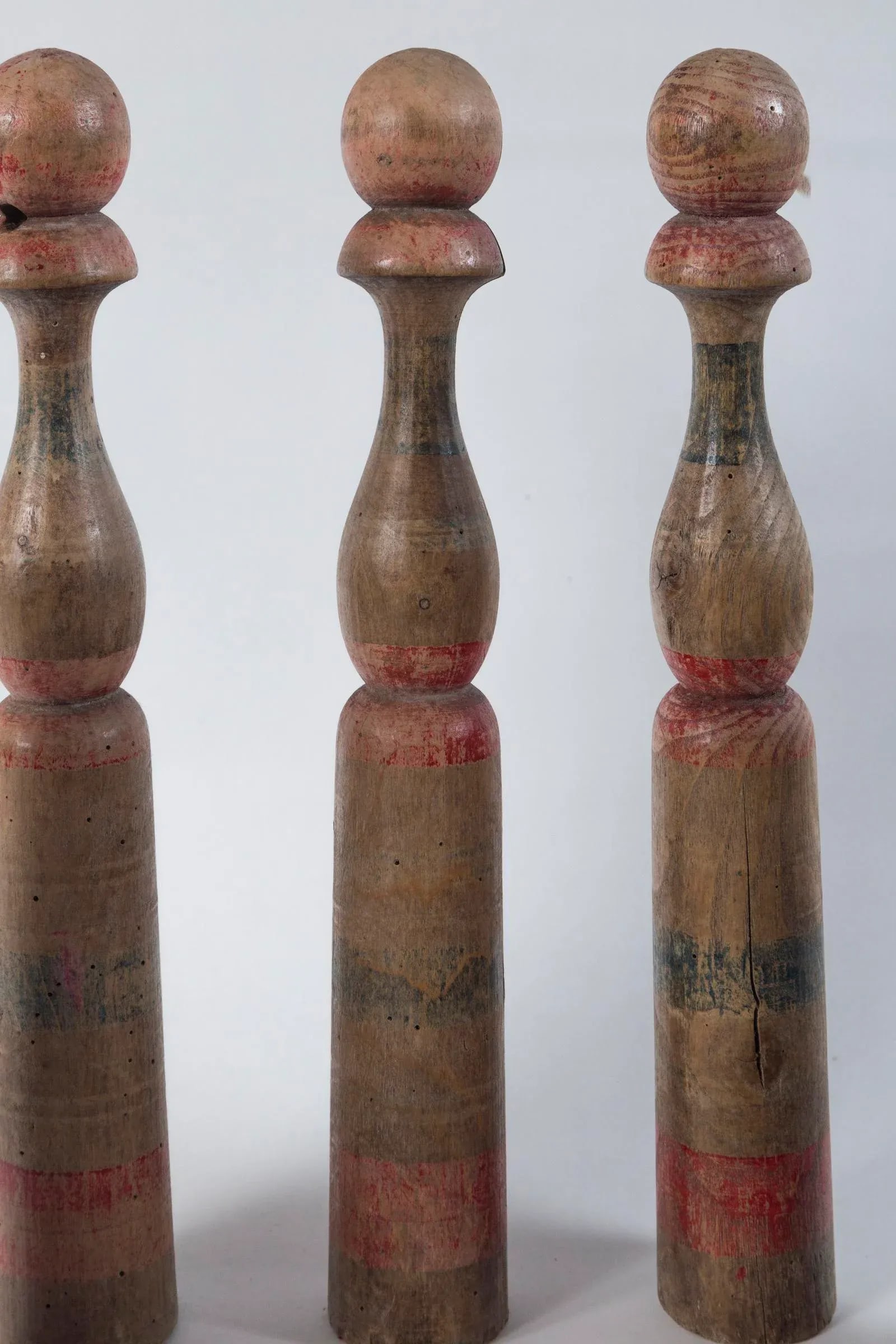 Vintage French Skittle Game 'Jeu De Quilles De Neuf', Circa 1920 - Set of 10 - 8