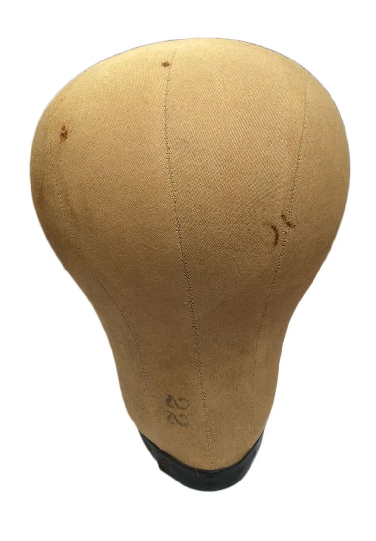 Vintage Wig Stand: A vintage wig or hat stand. Condition: Alterations: Original Condition Unaltered Imperfections: Some Imperfections Condition Notes: Good - Moderate wear and tear, but still has good years left