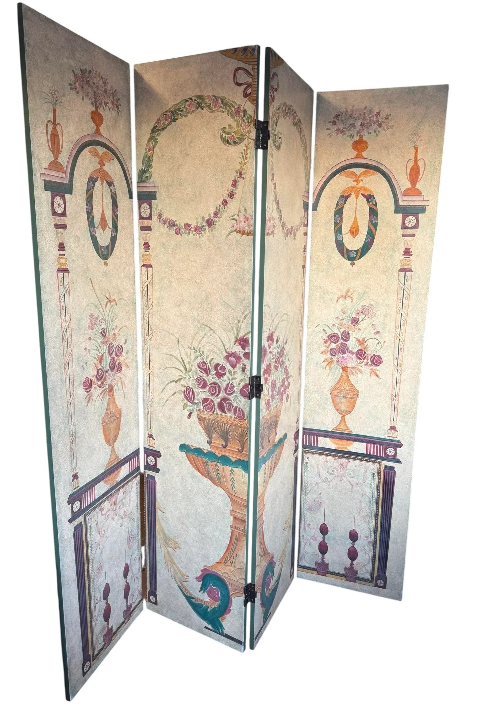 Vintage European Wooden Room Divider - 2