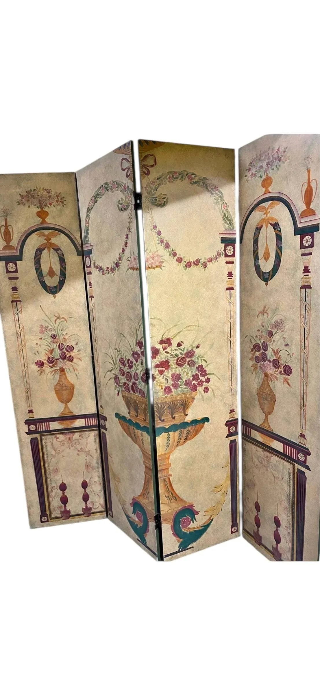 Vintage European Wooden Room Divider - 4