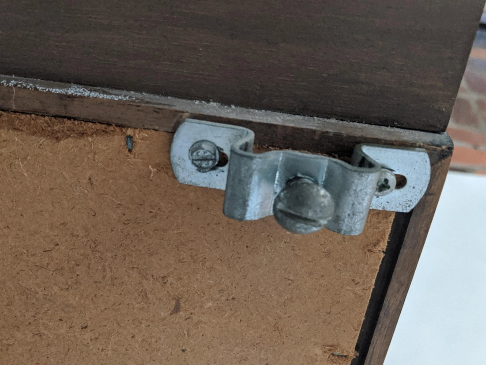 1970s Mid Century Modern Lane Brutalist Mirror - 5