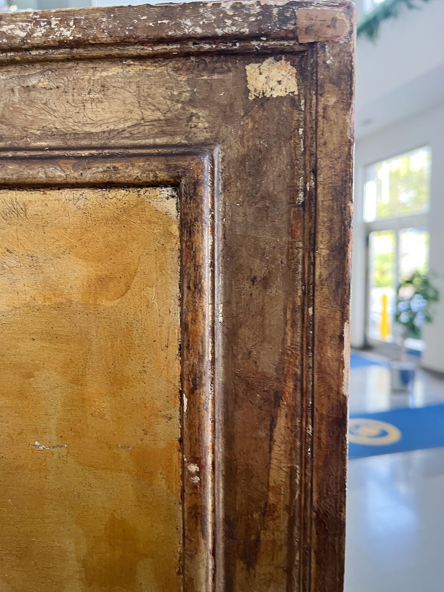 20th Century Three-Panel Gilt Folding Screen - 11