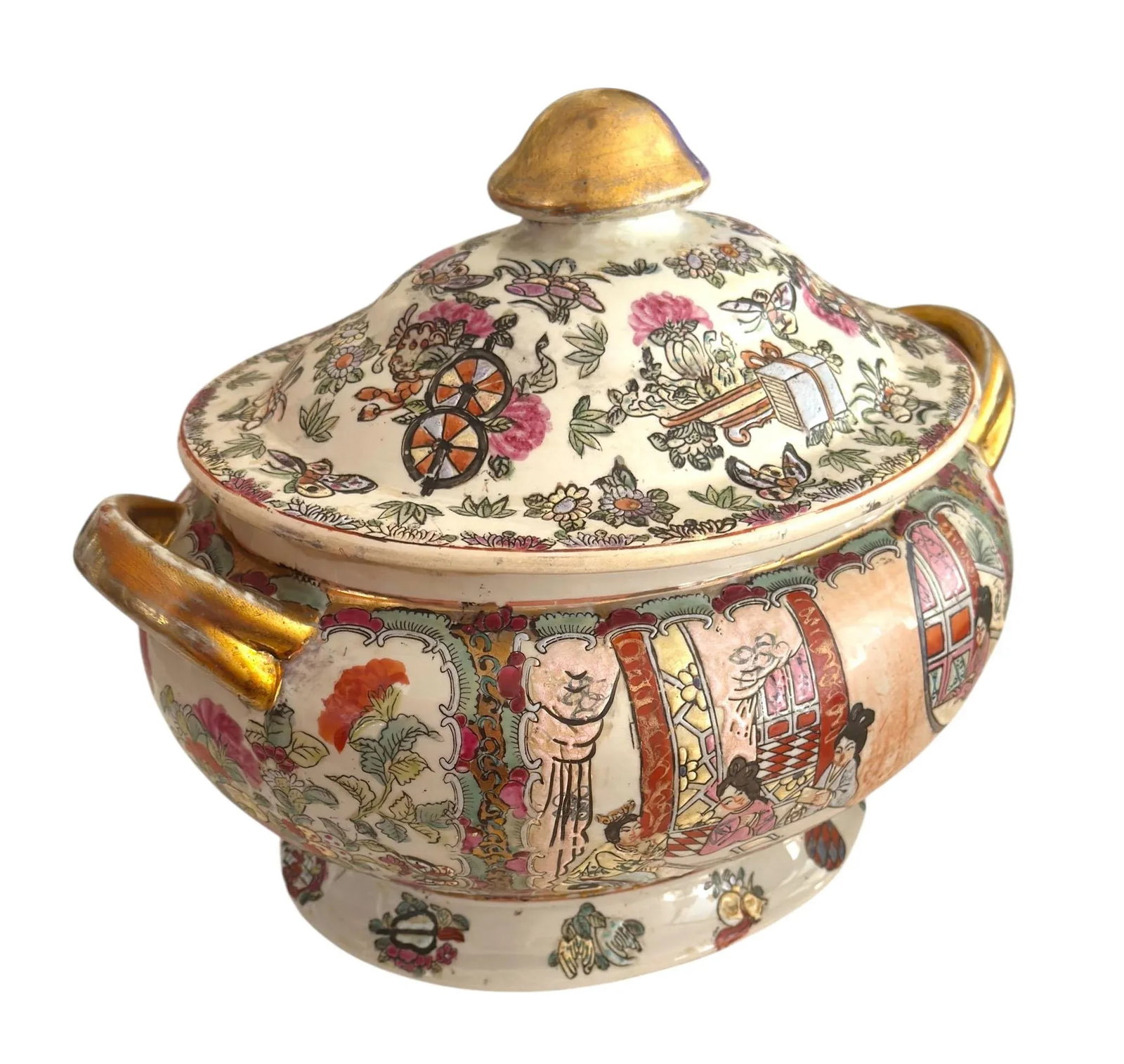 19th Century Chinese Export Porcelain Covered Tureen - 4