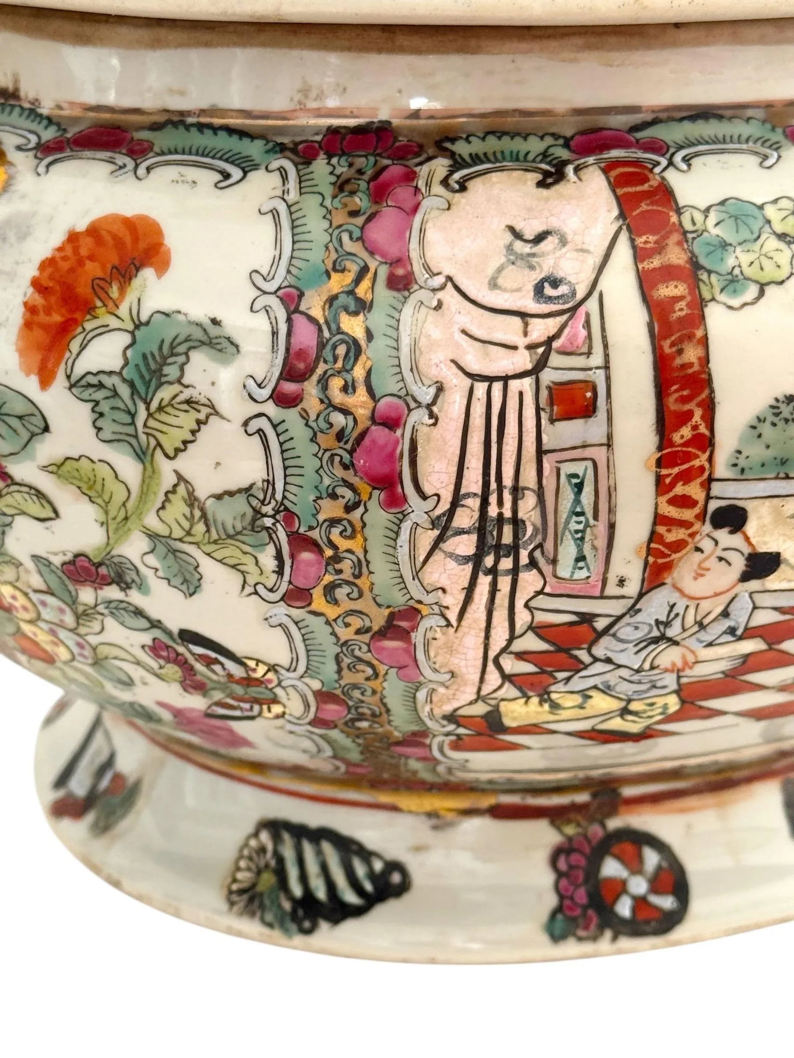 19th Century Chinese Export Porcelain Covered Tureen - 7