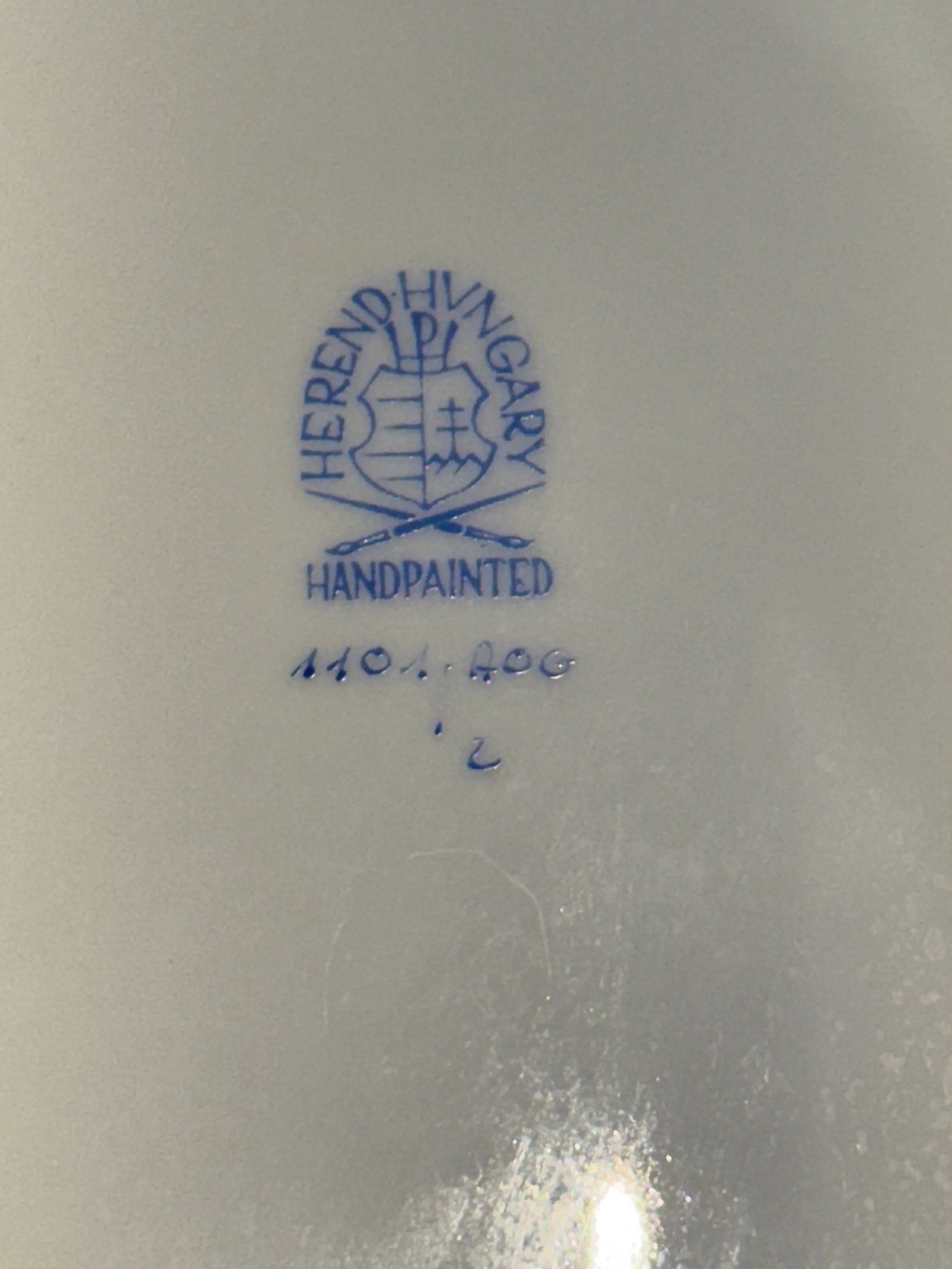 1960s Herend Oversized Serving Platter - 4