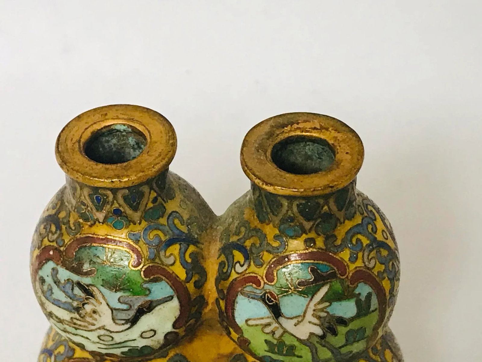 1920s Twin Double Gourd Snuff Bottles - 11