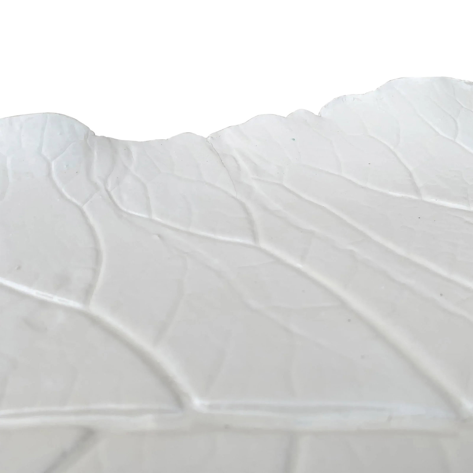 Large Porcelain Leaf Platter - 10