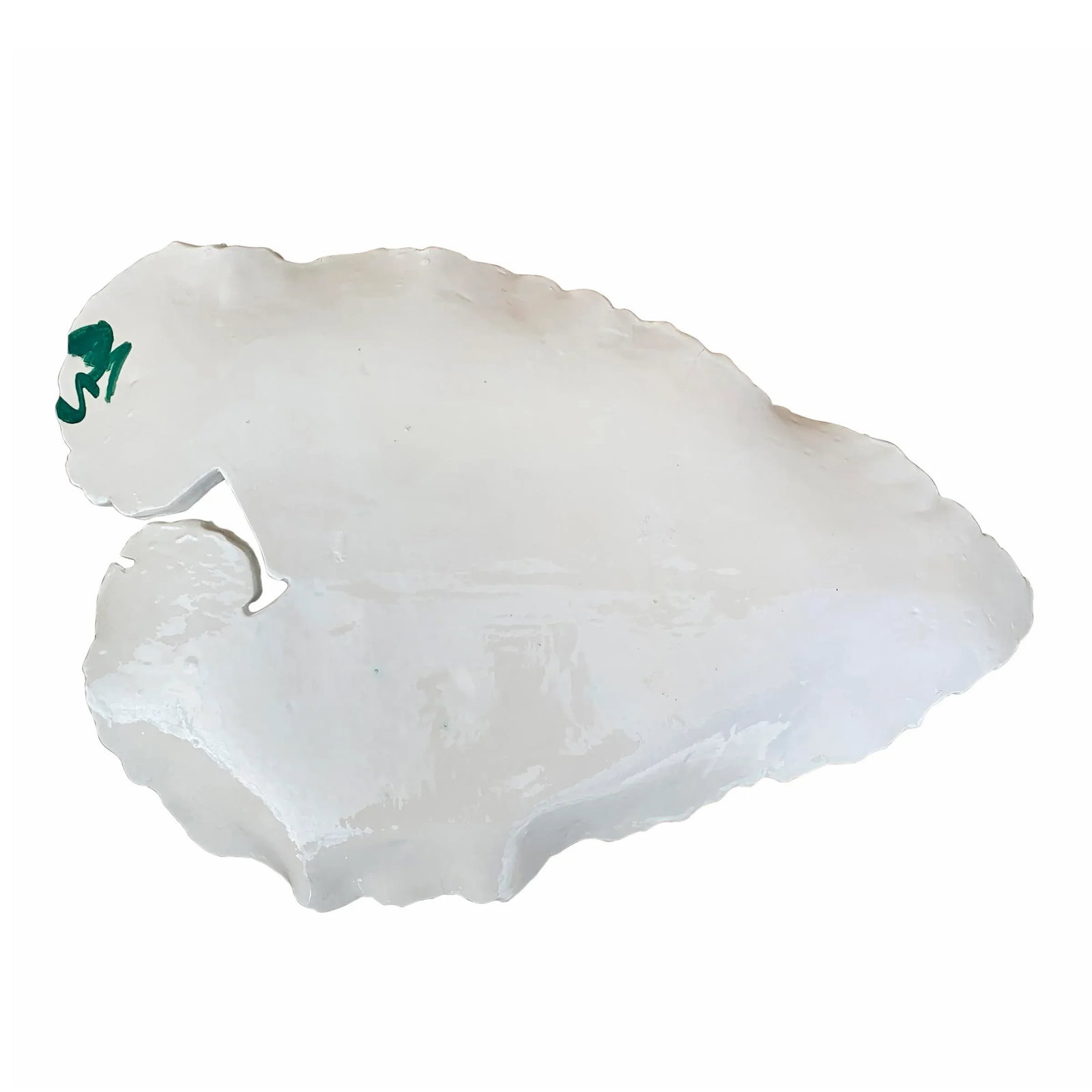 Large Porcelain Leaf Platter - 11