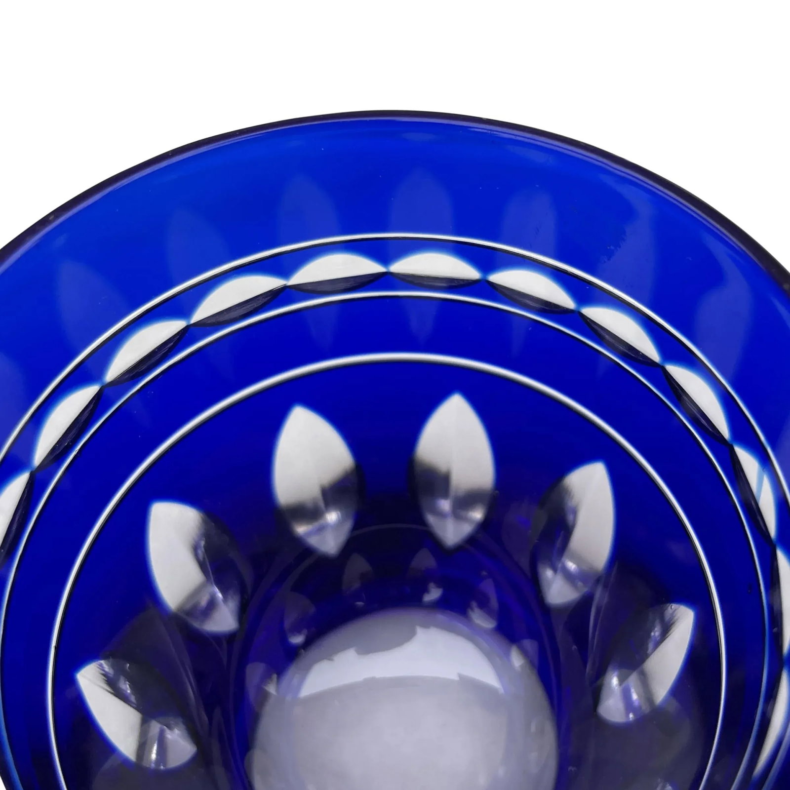 Set of Ten Val Saint Lambert Kent York Dof Glasses - 9